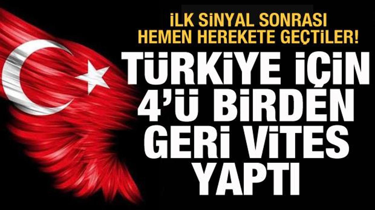 Türkiye, 4 yabancı kuruma geri vites yaptırdı! Açıklamalar peş peşe geldi 