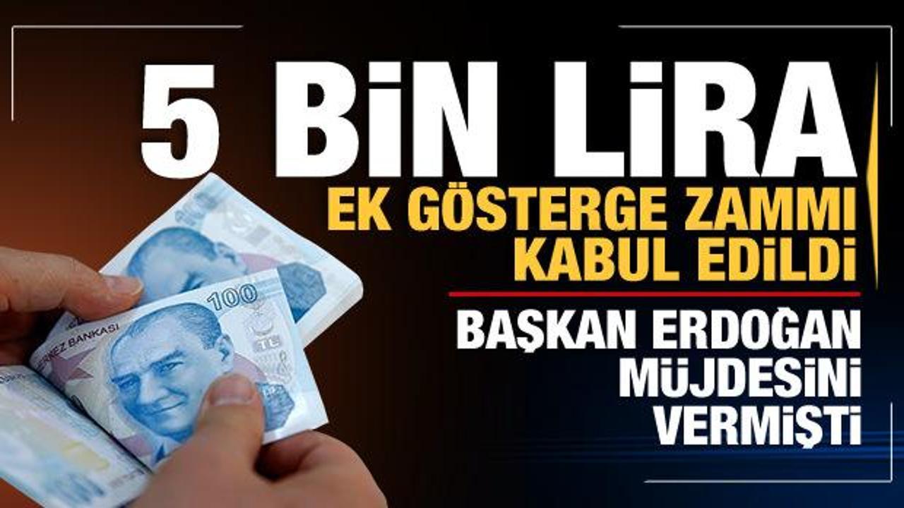 Başkan Erdoğan müjdelemişti... Pratisyen hekime 2 bin 500, uzman doktora 5 bin lira zam!