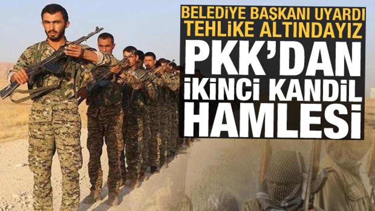 Sincar tehlike altında: Terör örgütü PKK'dan 'ikinci Kandil' hamlesi