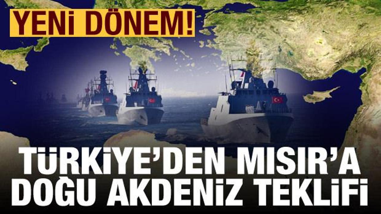 Türkiye'den Mısır'a Doğu Akdeniz teklifi