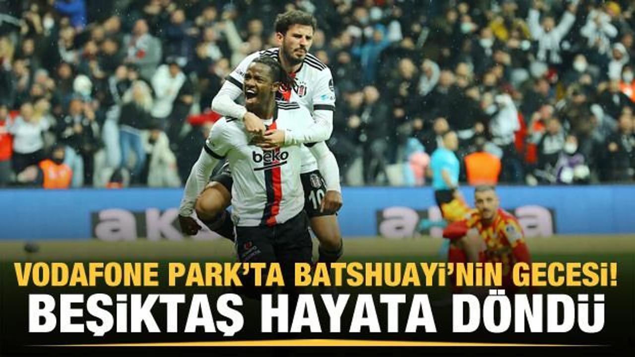 Batshuayi, Beşiktaş'ı ipten aldı!