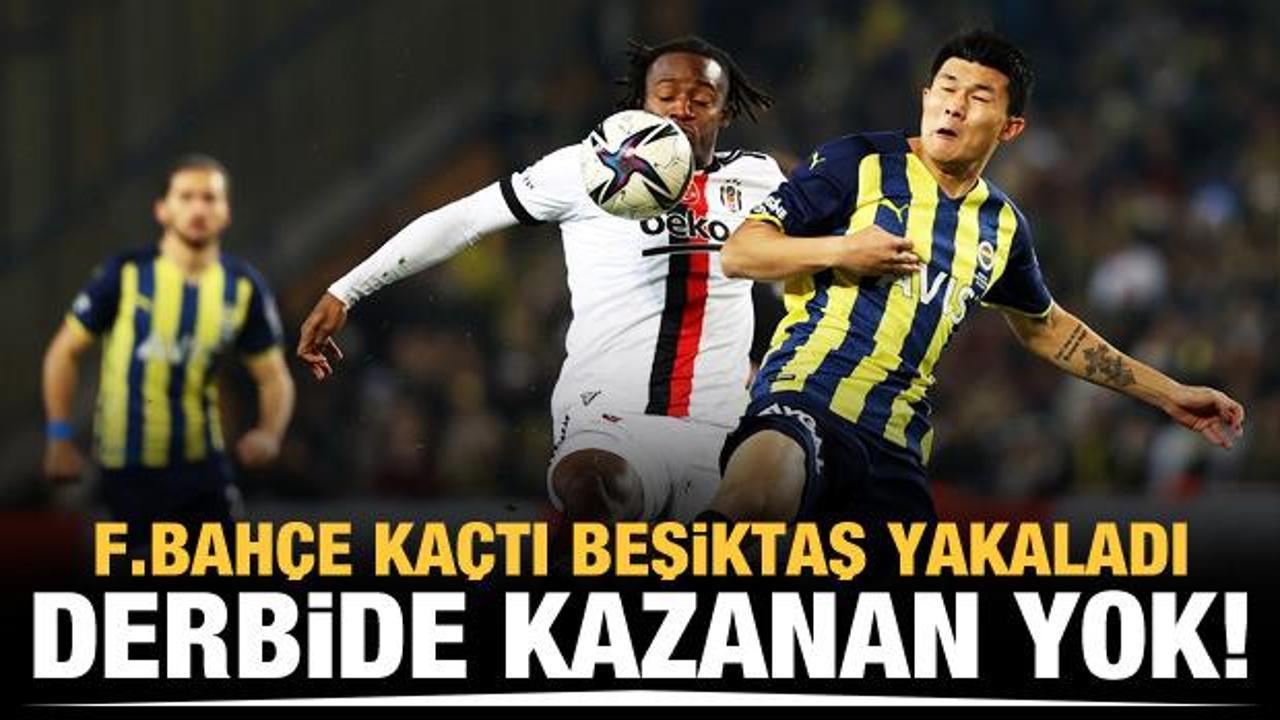 Fenerbahçe kaçtı Beşiktaş yakaladı!