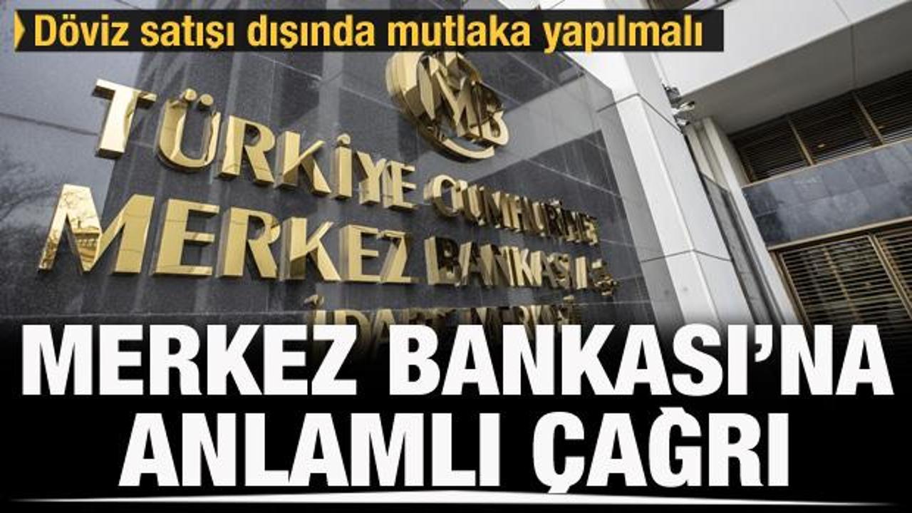 Mehmet Acet'ten Merkez Bankası'na anlamlı çağrı