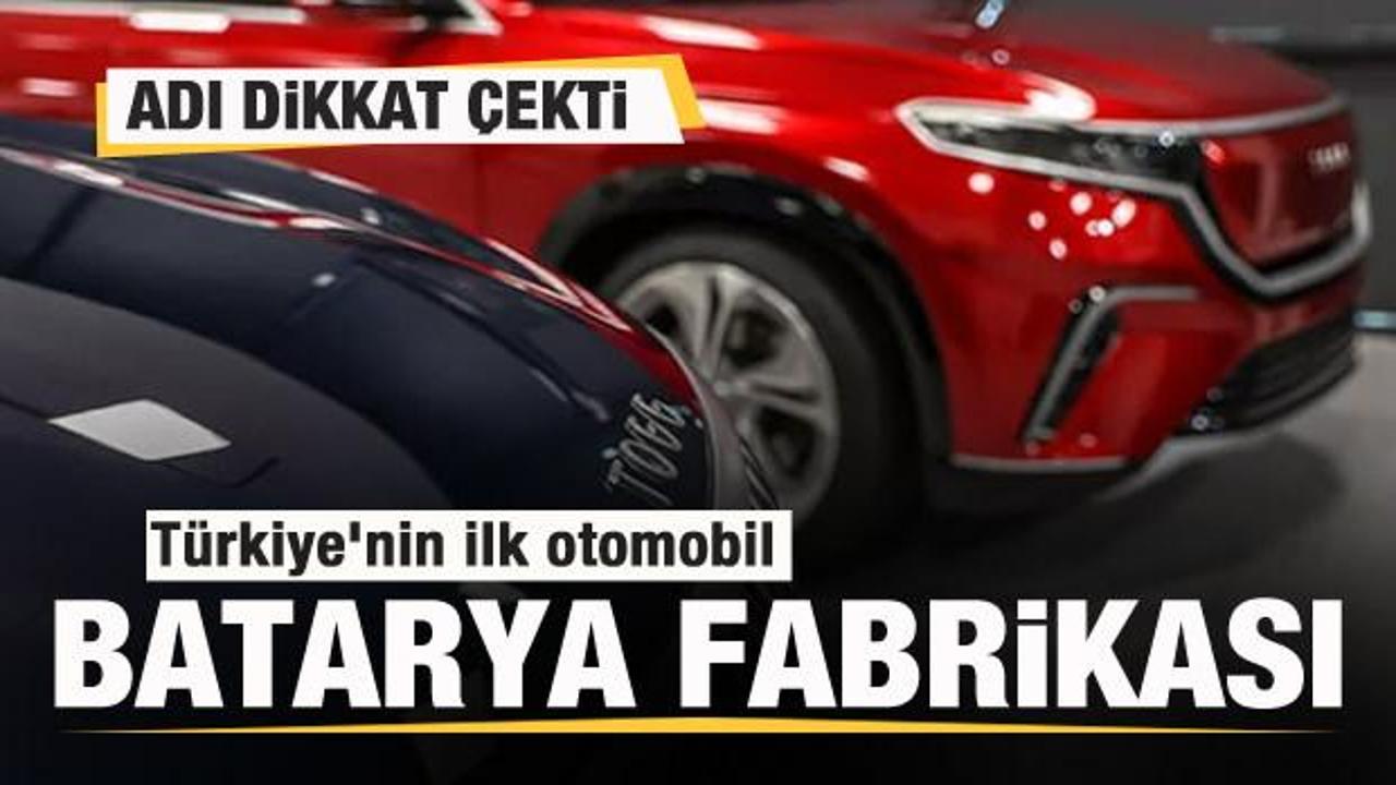 Türkiye'nin ilk otomobil batarya fabrikası kuruluyor! Adı dikkat çekti
