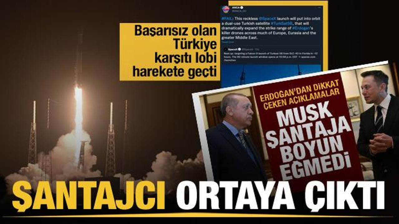 Türksat 5B hazımsızlığı! ABD'deki lobi Türkiye'ye karşı harekete geçti! 
