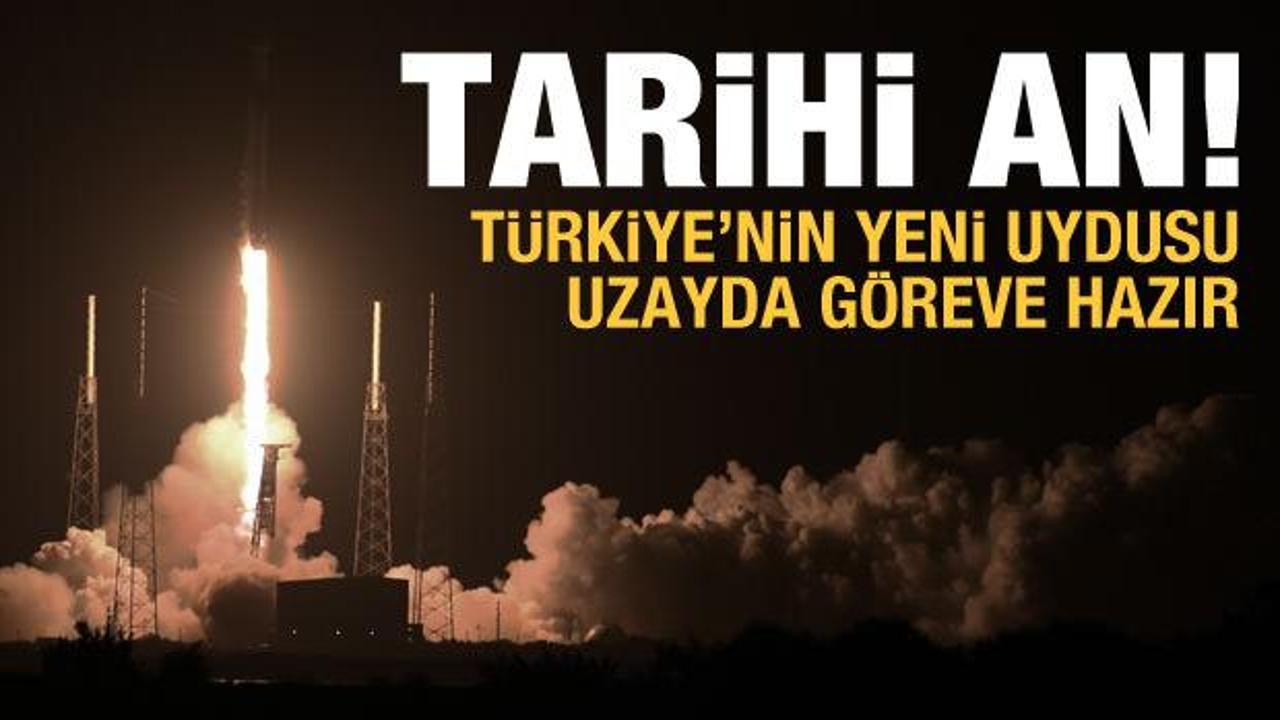 Türksat 5B uydusu uzaya fırlatıldı!