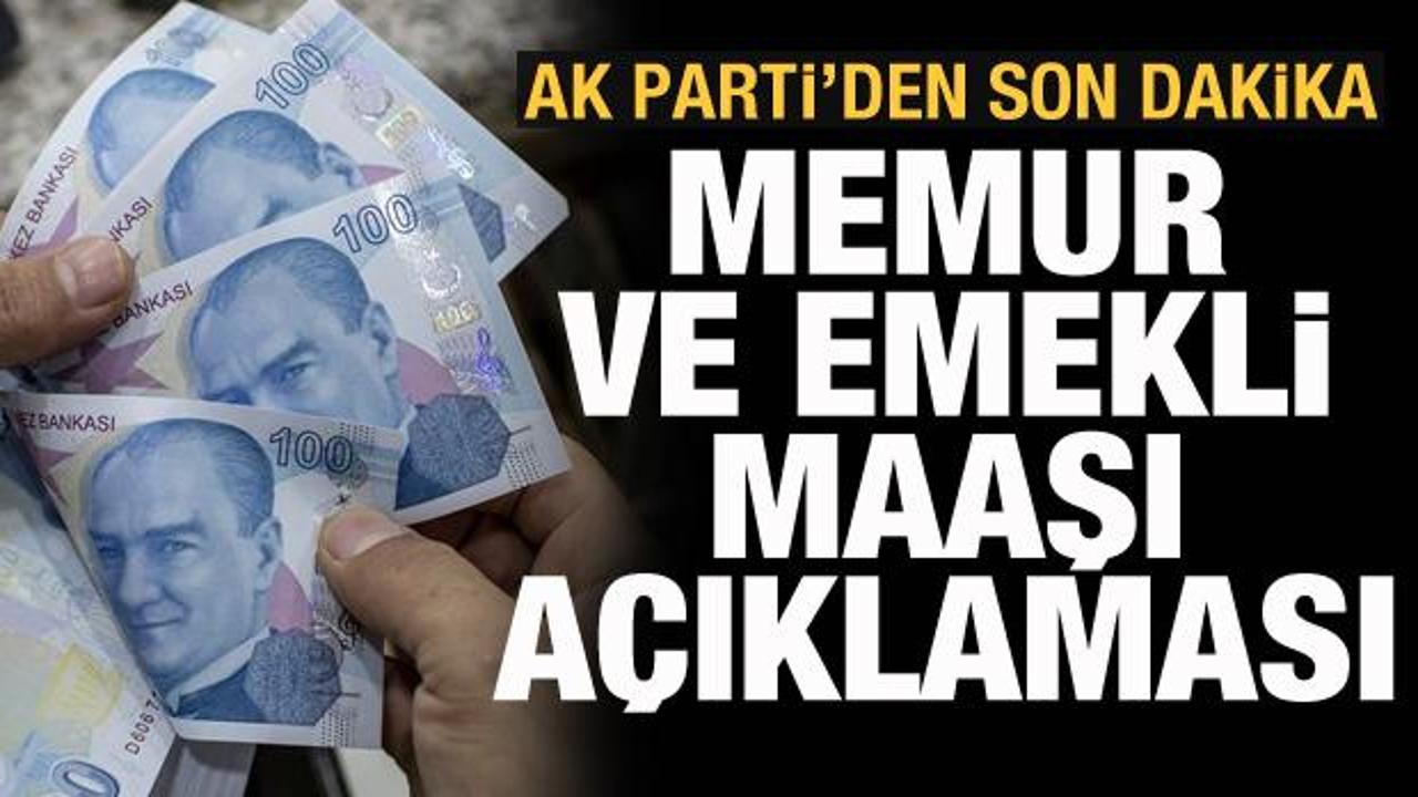 AK Parti'li Kurtulmuş'tan memur ve emekli maaşı açıklaması