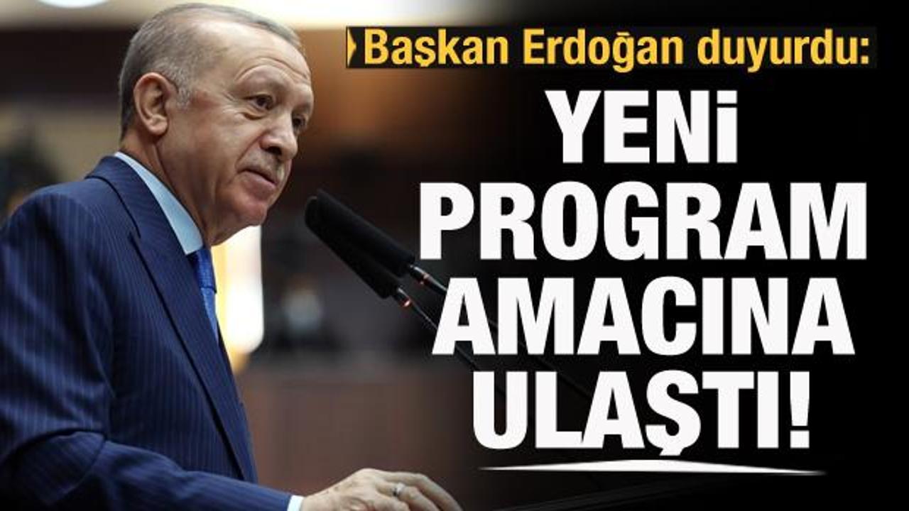 Başkan Erdoğan duyurdu: Kur korumalı TL mevduatı programı amacına ulaştı