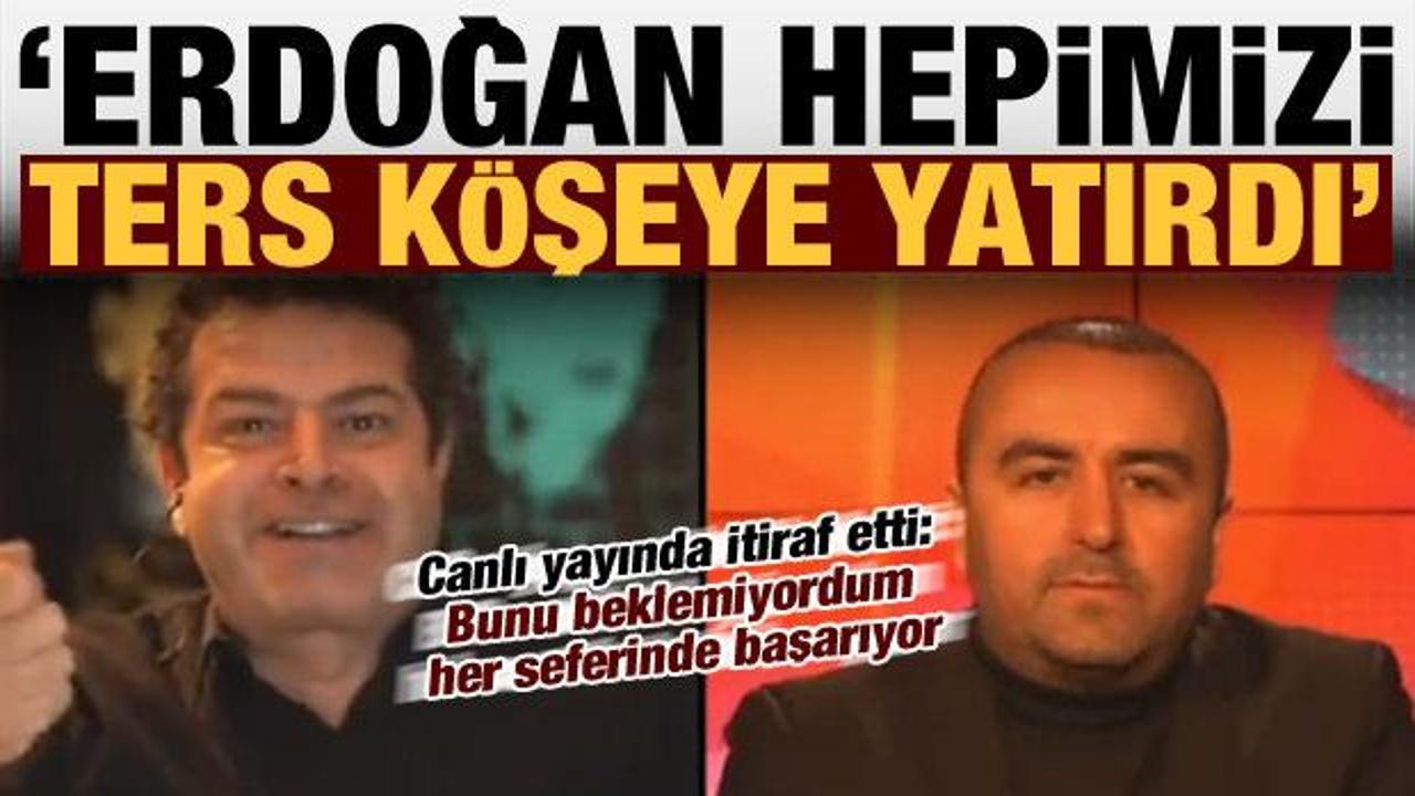 Cüneyt Özdemir itiraf etti: Bunu beklemiyordum, Erdoğan hepimizi ters köşeye yatırdı...