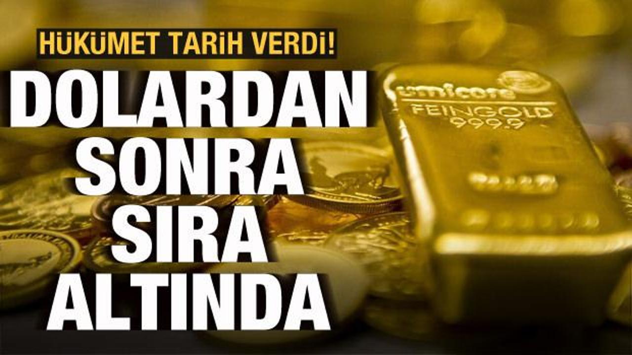 Dolardan sonra sıra altına geldi! Bakan Nebati tarih verdi