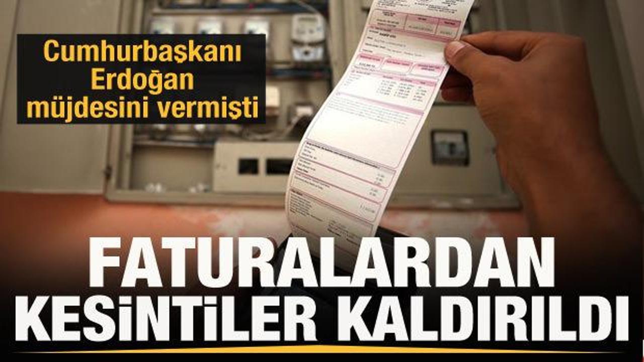 Elektrik faturalarından TRT payı kaldırıldı! Yasa Meclis'ten geçti