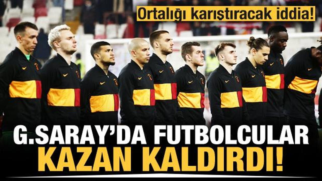 Galatasaray'ı karıştıracak iddia! Futbolcular kazan kaldırdı