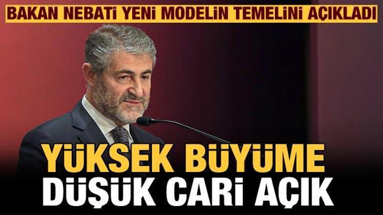Hazine ve Maliye Bakanı Nebati yeni modelin temelini açıkladı