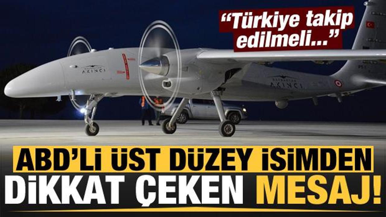 Son dakika haberi: ABD'li üst düzey isimden dikkat çeken açıklama: Türkiye takip edilmeli!