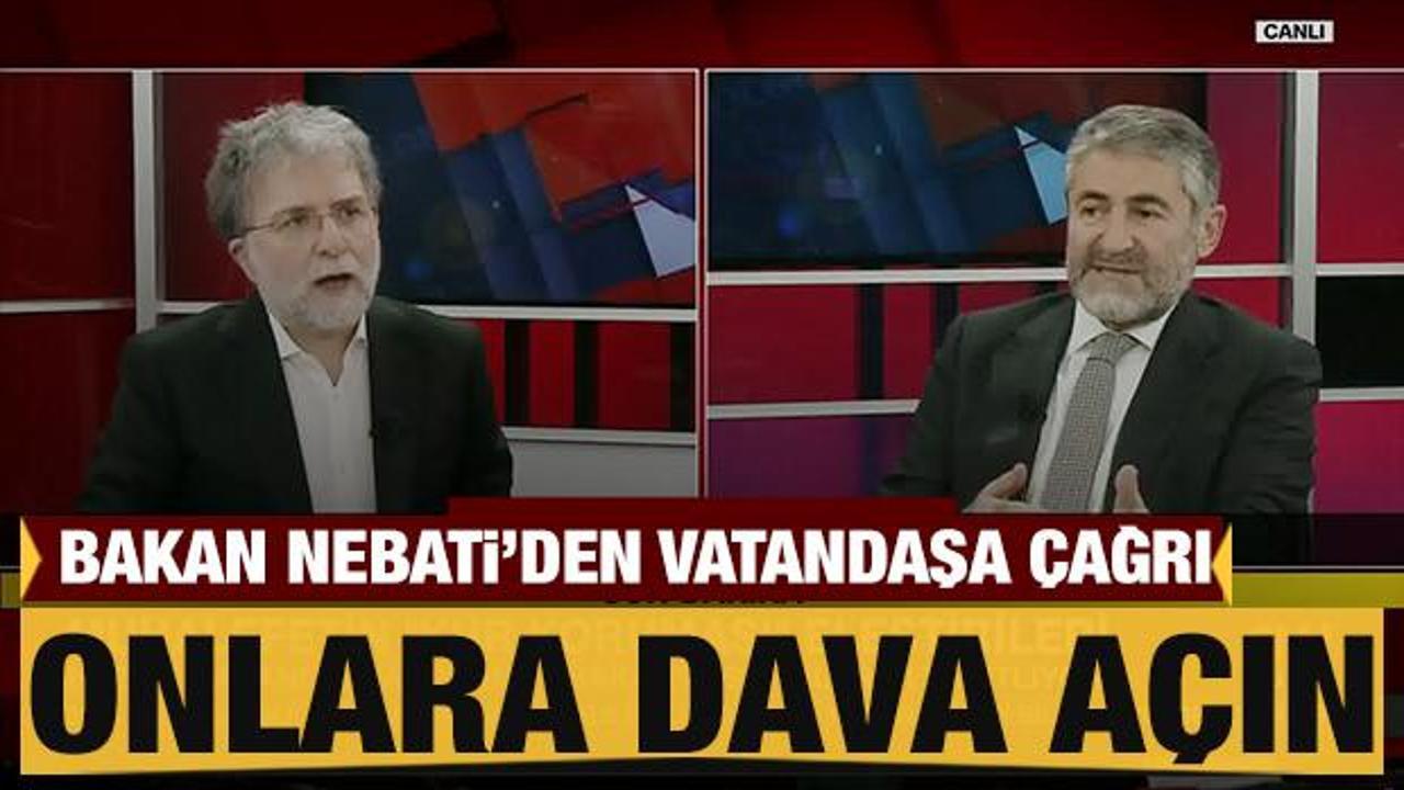 Bakan Nebati: Y&uuml;ksek fiyattan dolar alın &ccedil;ağrısı yapanlara dava a&ccedil;ın