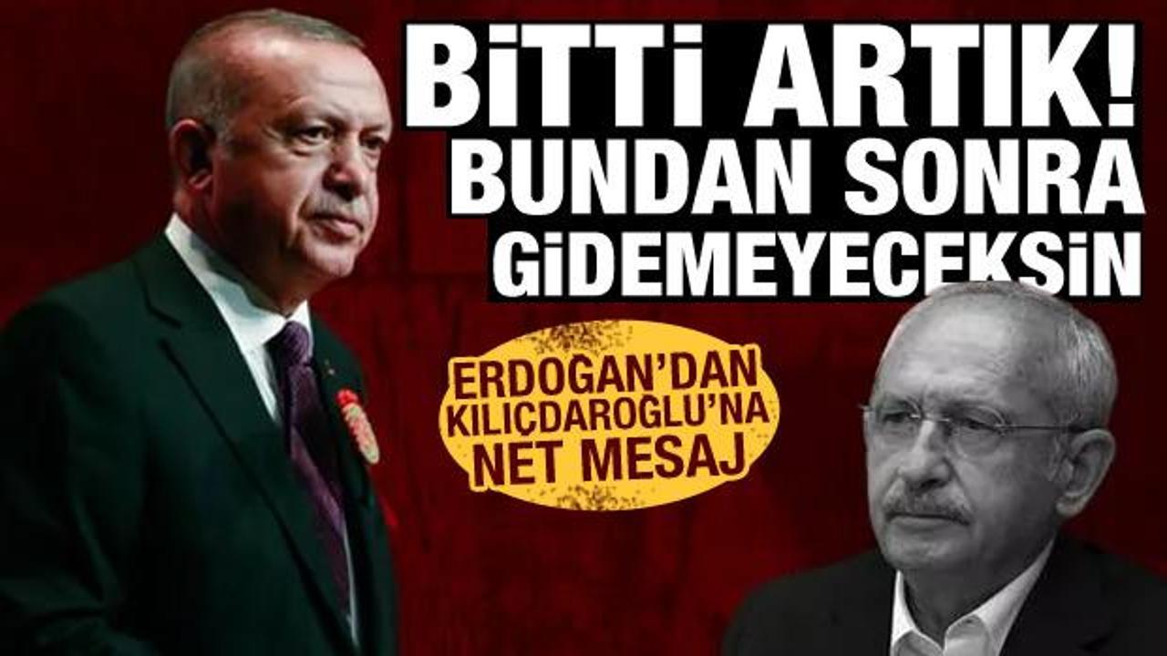 Erdoğan'dan Kılıçdaroğlu'na sert tepki: Bundan sonra rastgele gidemeyeceksin