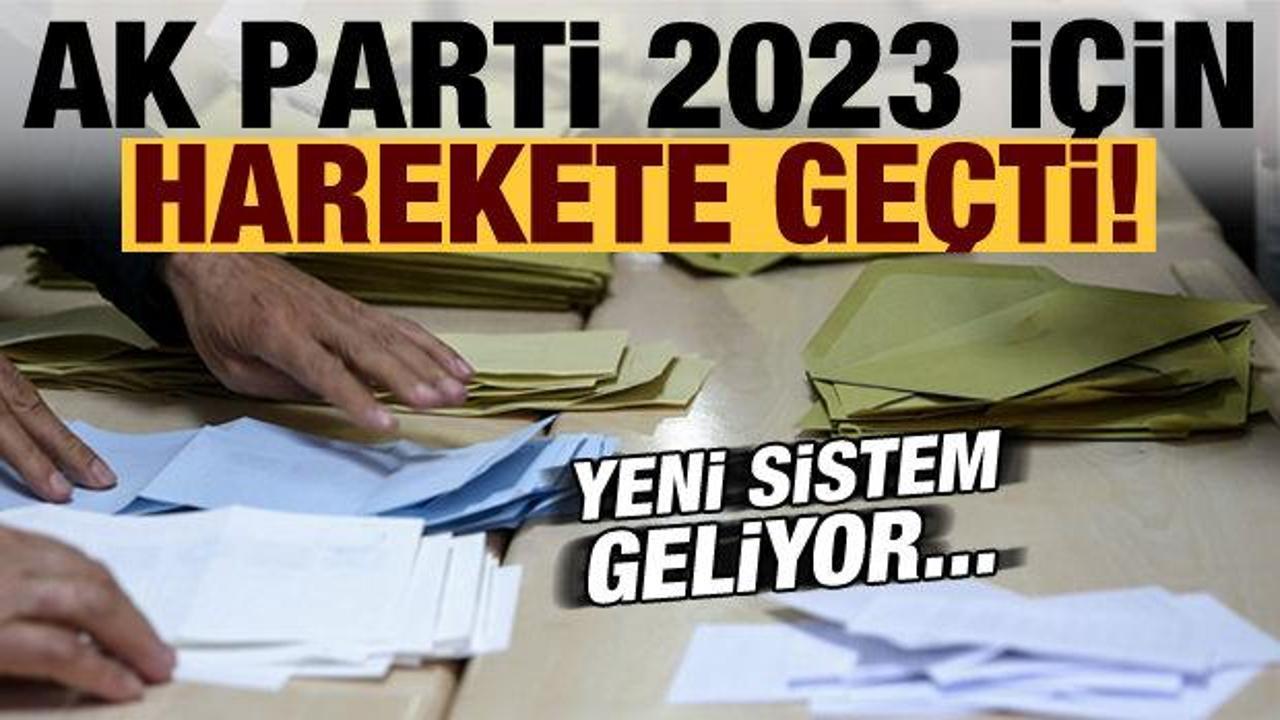 Son dakika haberi: AK Parti 2023 için harekete geçti! Yeni sistem geliyor...