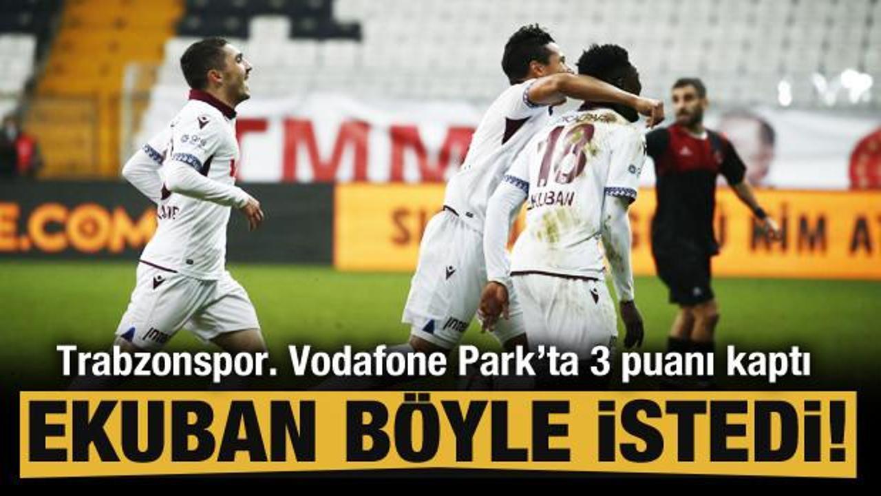 Trabzonspor kritik deplasmanda kazandı!