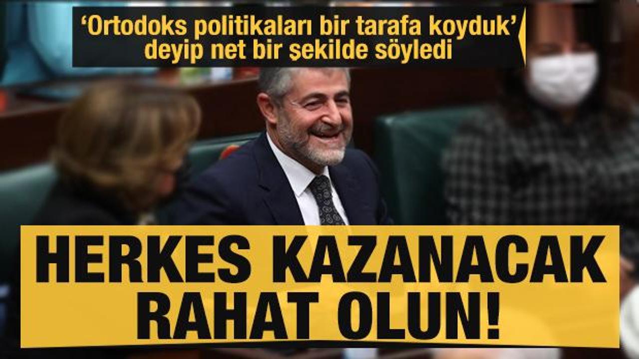 Bakan Nebati'den yeni model a&ccedil;ıklaması! Herkes kazanacak, rahat olun
