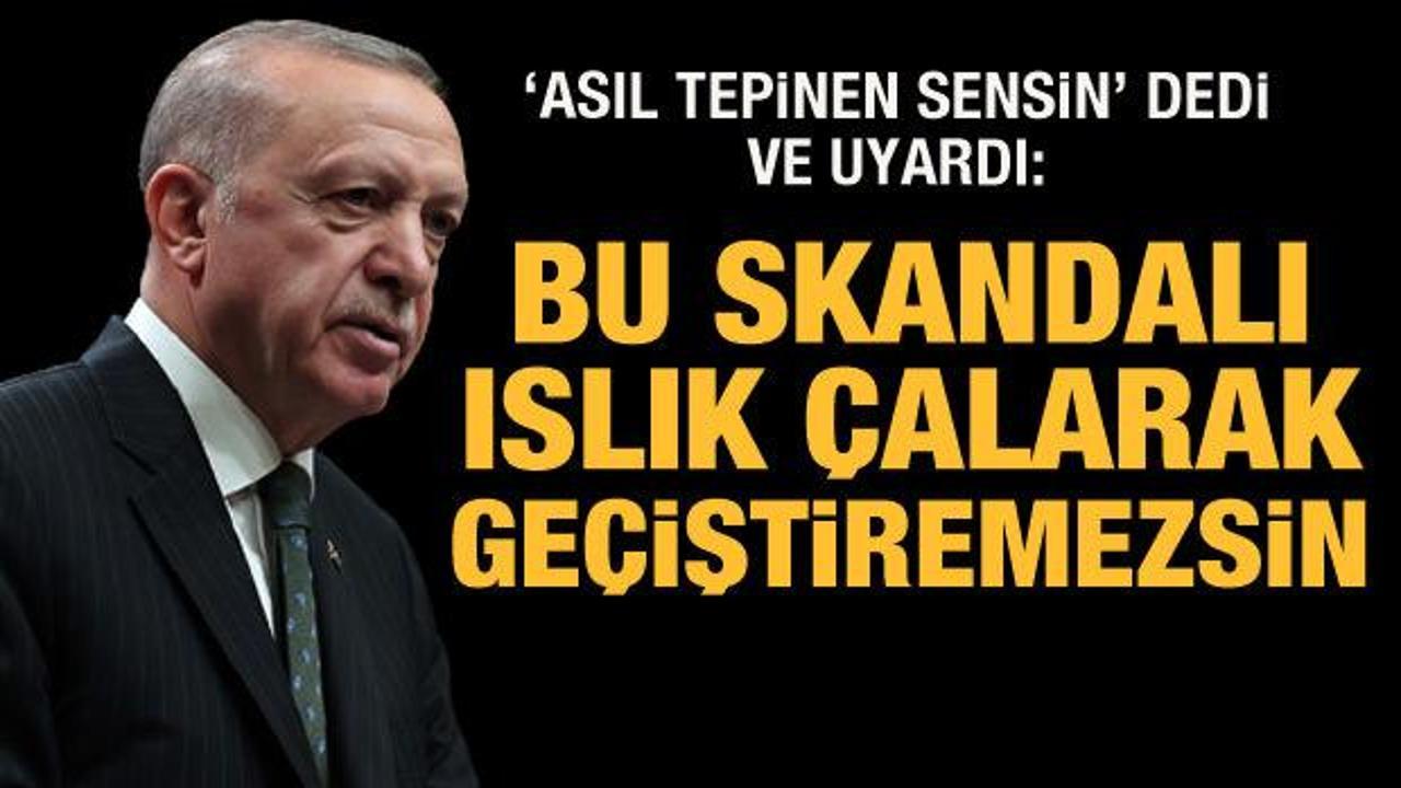 Cumhurbaşkanı Erdoğan'dan Özgür Özel'e sert tepki: Asıl çağdışı olan, gerici olan sensin!