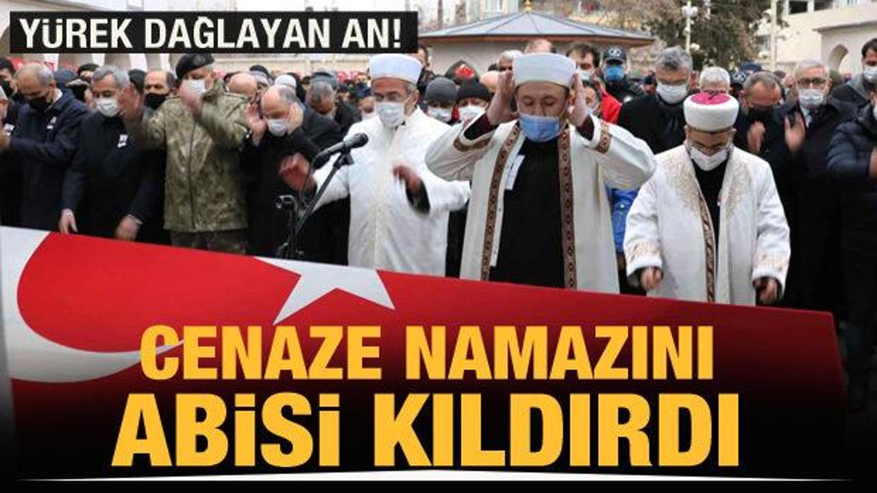 Şehit Murat Alyakut'un cenaze namazını abisi kıldırdı