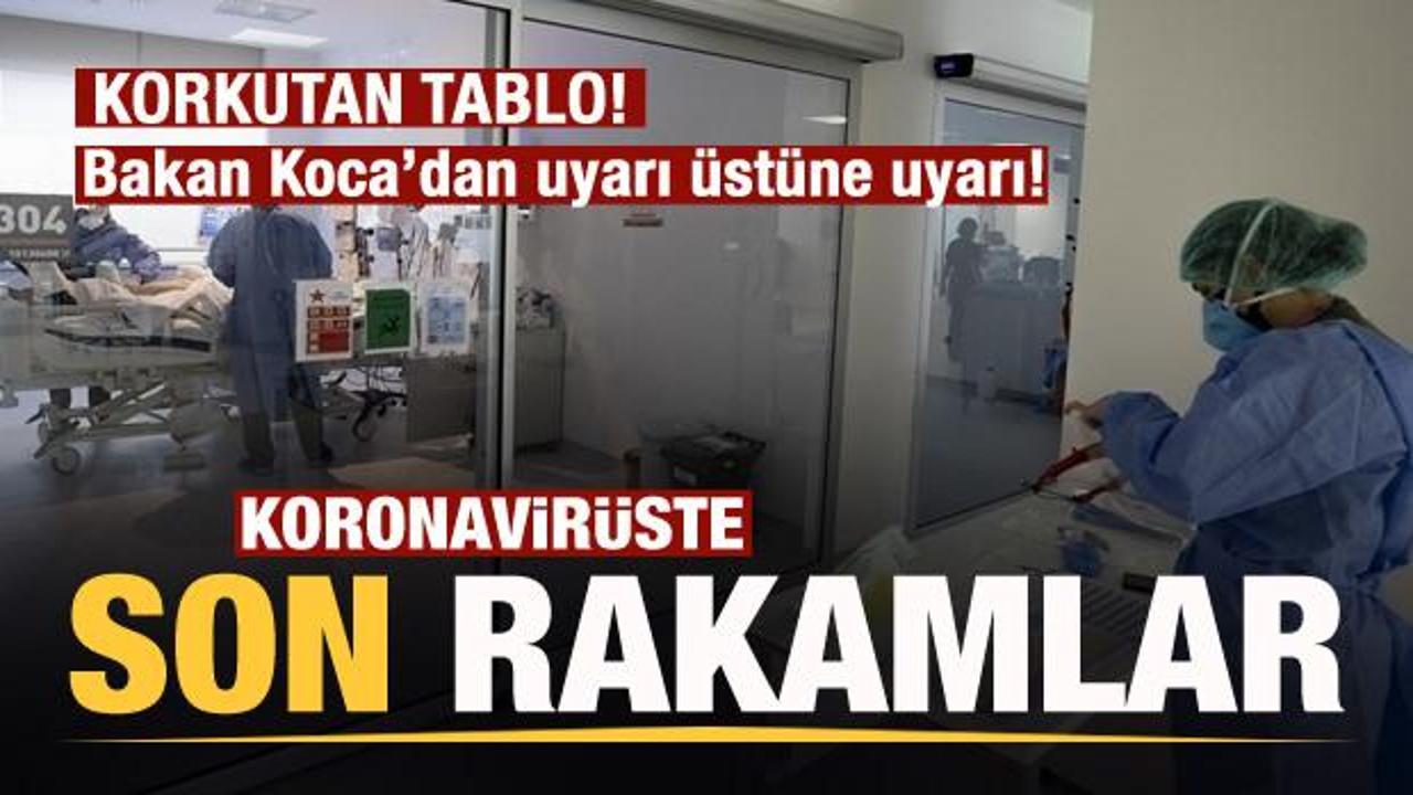 Son dakika: 6 Ocak koronavirüs tablosu açıklandı! Korkutan rakamlar