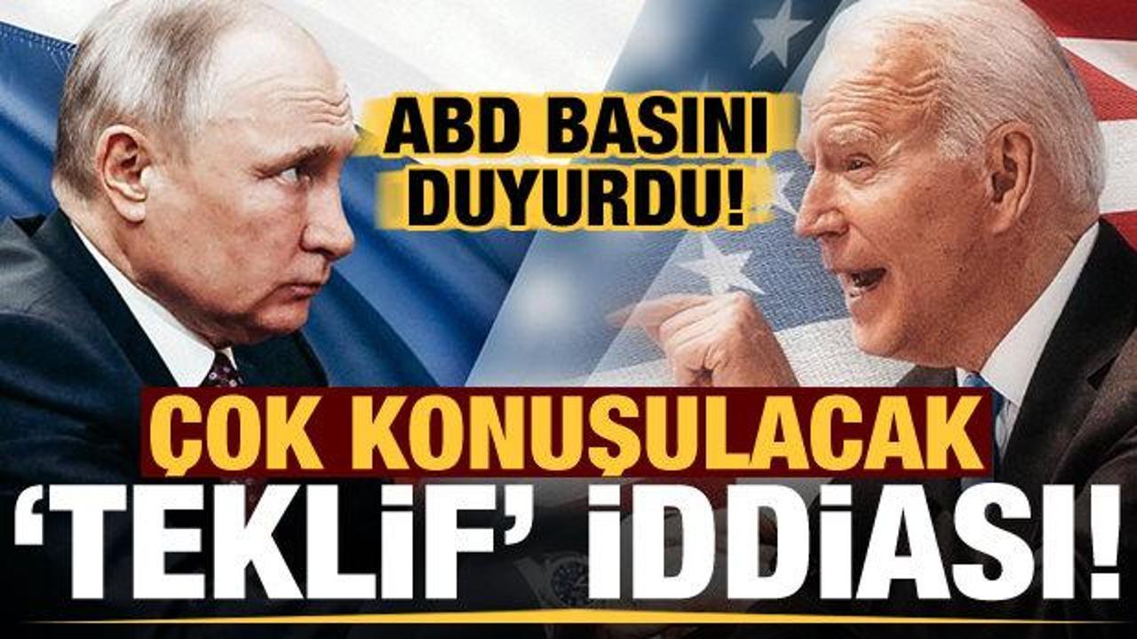 Son dakika: ABD-Rusya toplantısı &ouml;ncesi &ccedil;ok konuşulacak 'teklif' iddiası!