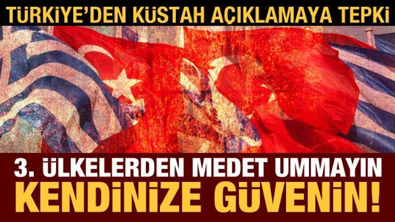 Türkiye'den Yunanistan'a sert tepki: Kendine güvenen ülke bunu yapmaz!