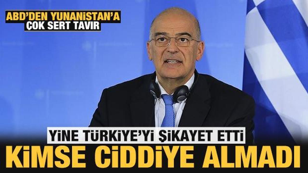 Yunan Bakan yine Türkiye'yi şikayet etti: Kimse ciddiye almadı!