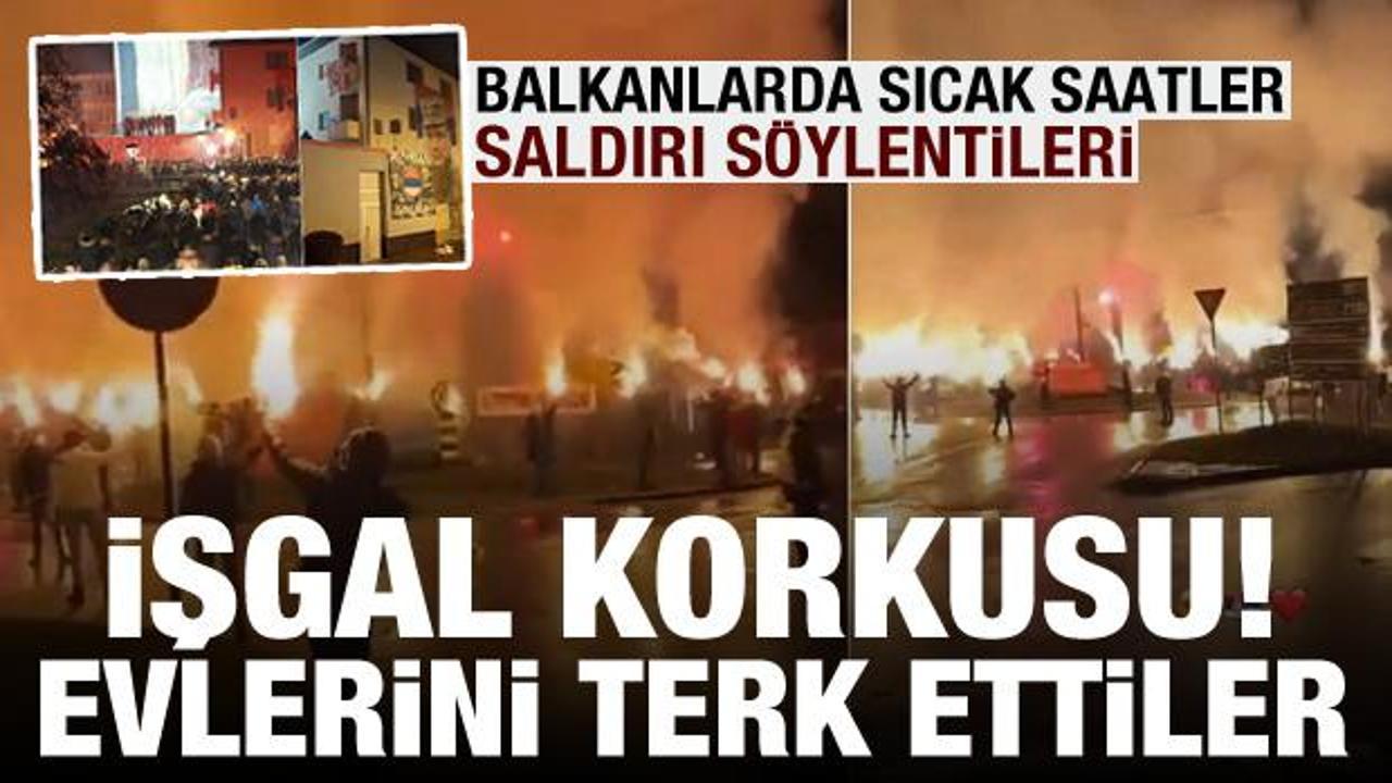 Balkanlarda gerilim tırmanıyor: İşgal korkusu, evlerini terk ettiler