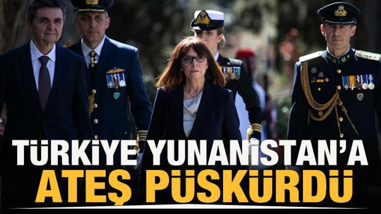 Dışişleri Bakanlığından Yunanistan Cumhurbaşkanına &ccedil;ok sert tepki