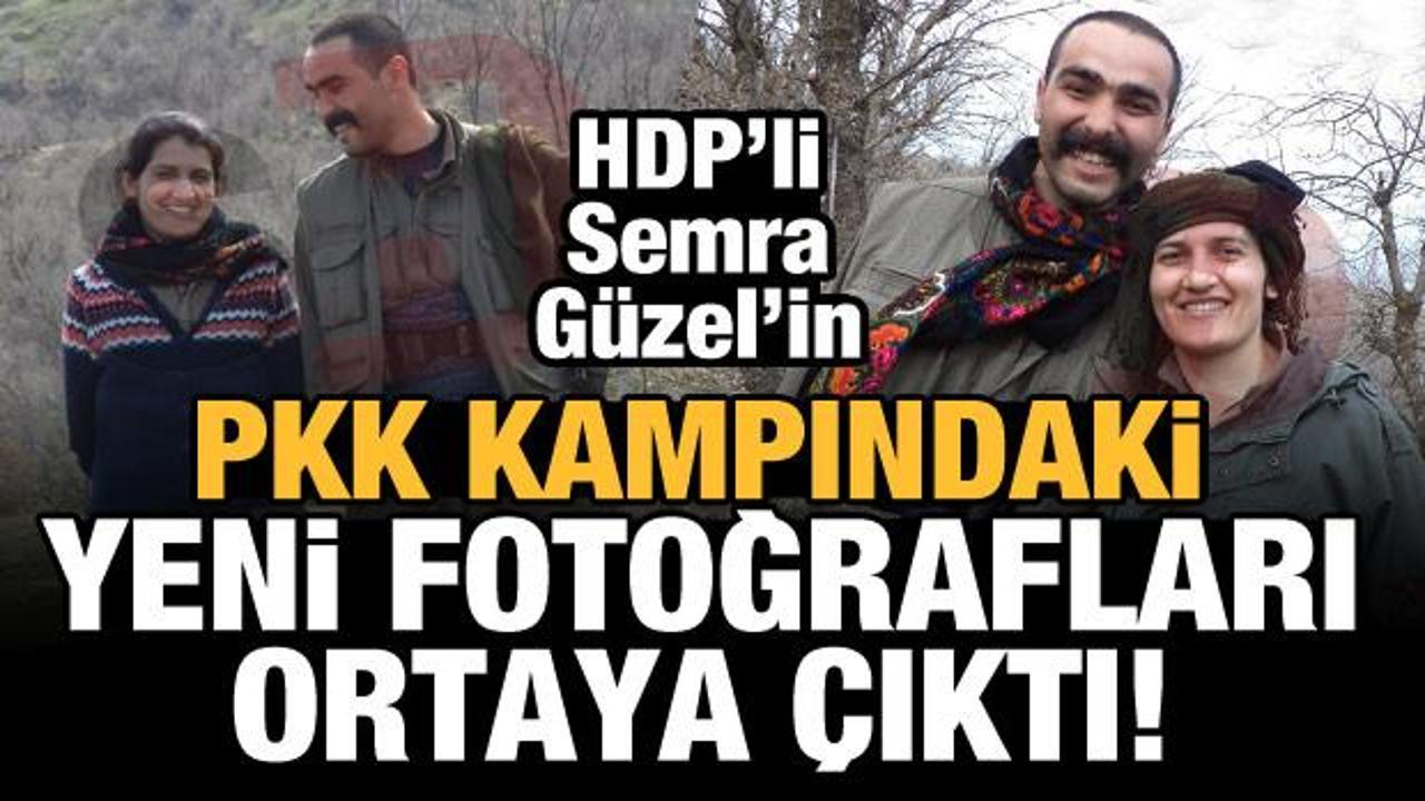 HDP'li Semra Güzel'in PKK kampındaki yeni fotoğrafları ortaya çıktı! 