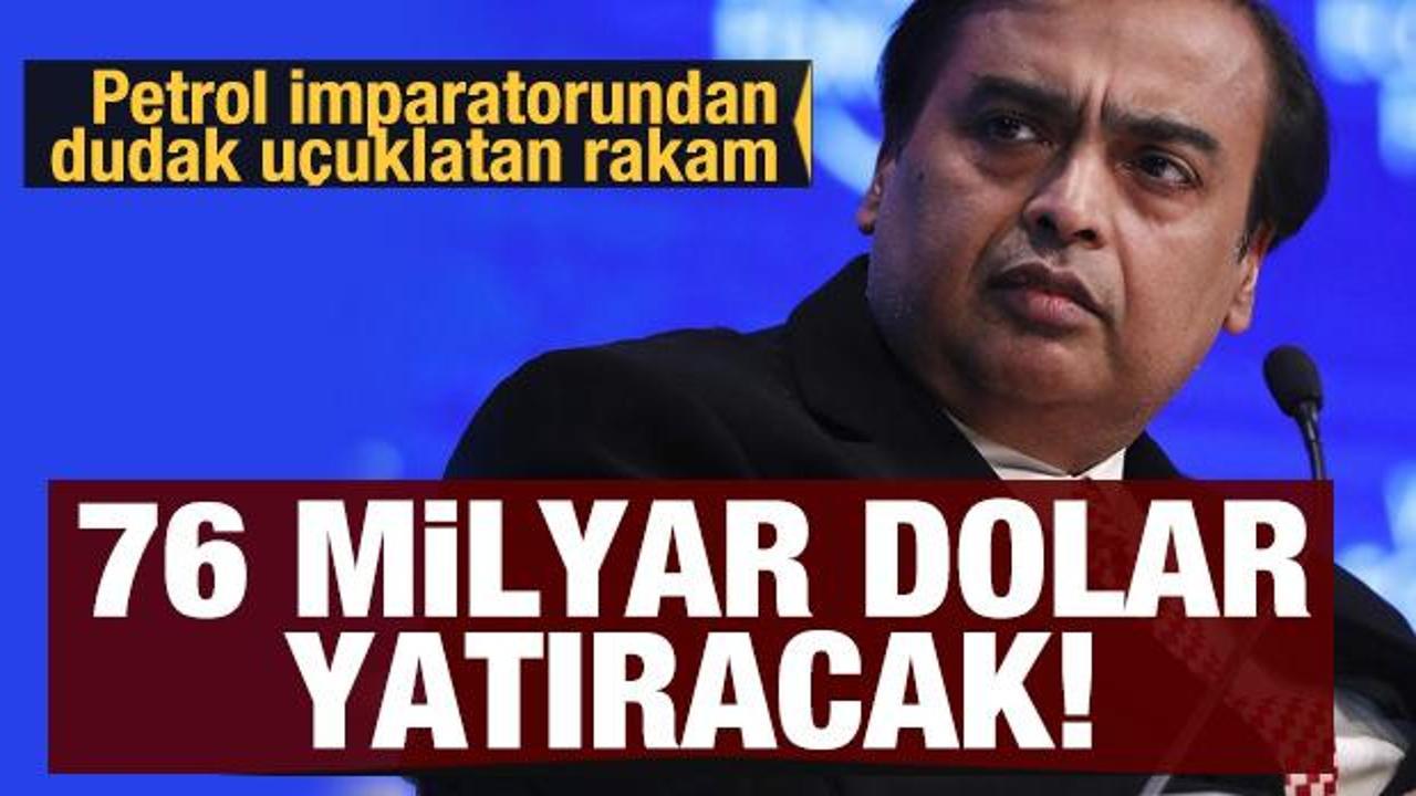 Petrol imparatorundan dudak u&ccedil;uklatan rakam: Geleceğin enerjisine 76 milyar dolar
