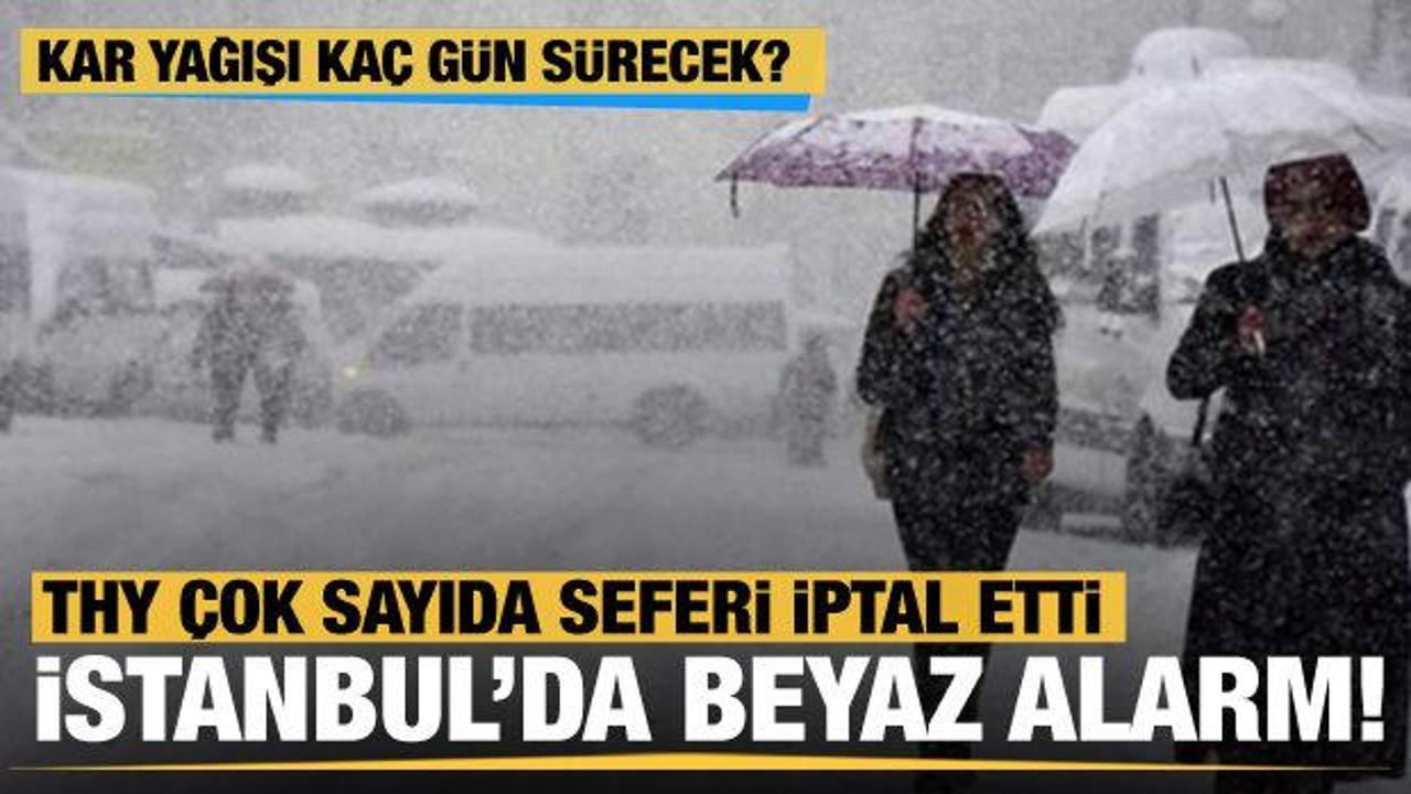 Kar yağışı başladı! İstanbul ve iller için son dakika açıklamaları! Kaç gün sürecek?