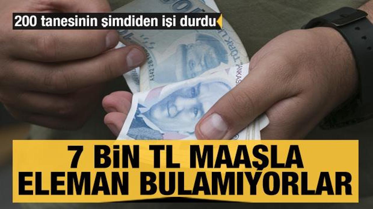 Antalya’da otobüs esnafı 7 bin TL maaşla eleman bulamıyor