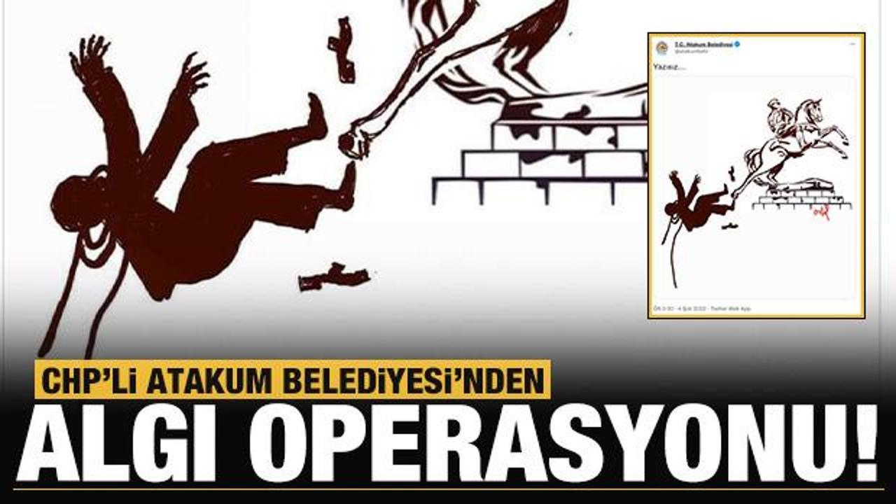 CHP'li Atakum Belediyesi'nden algı operasyonu: Saldırıyı böyle gösterdiler!