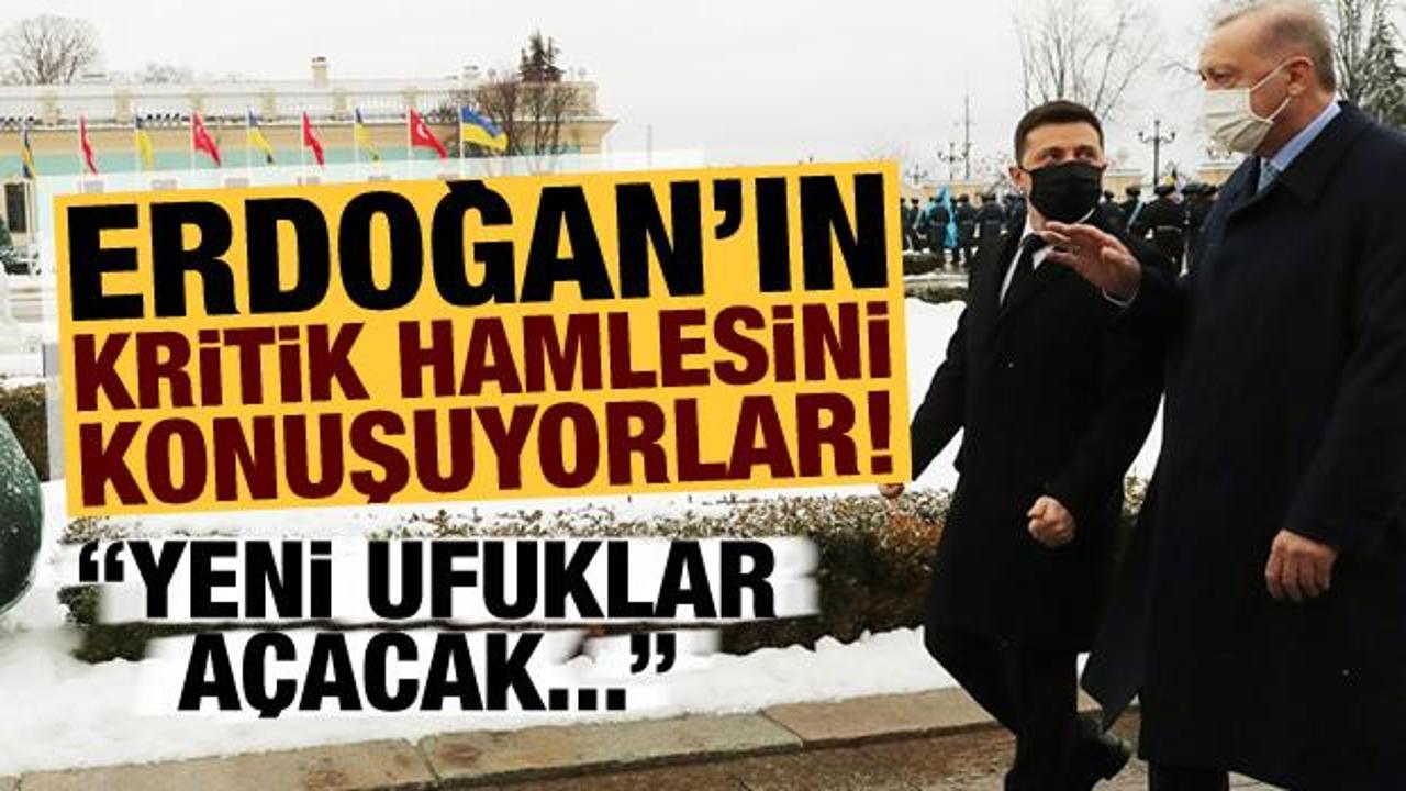 Erdoğan'ın Ukrayna hamlesi dünya basınında! Böyle gördüler