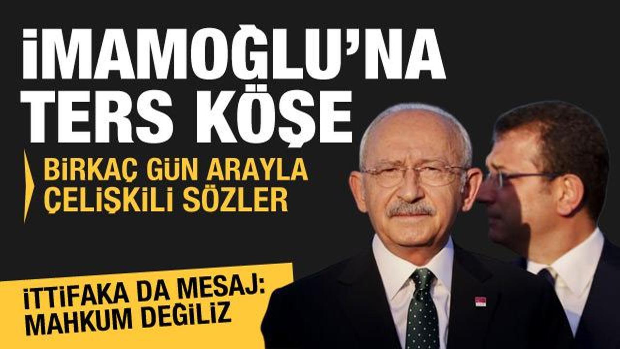 Kılıçdaroğlu, İmamoğlu'nun açıklamasını yalanladı: Haberim vardı!