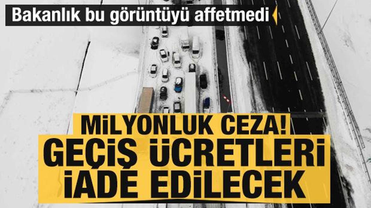 Kuzey Marmara Otoyolu'nu işleten firmaya ceza! Geçiş ücretleri iade edilecek