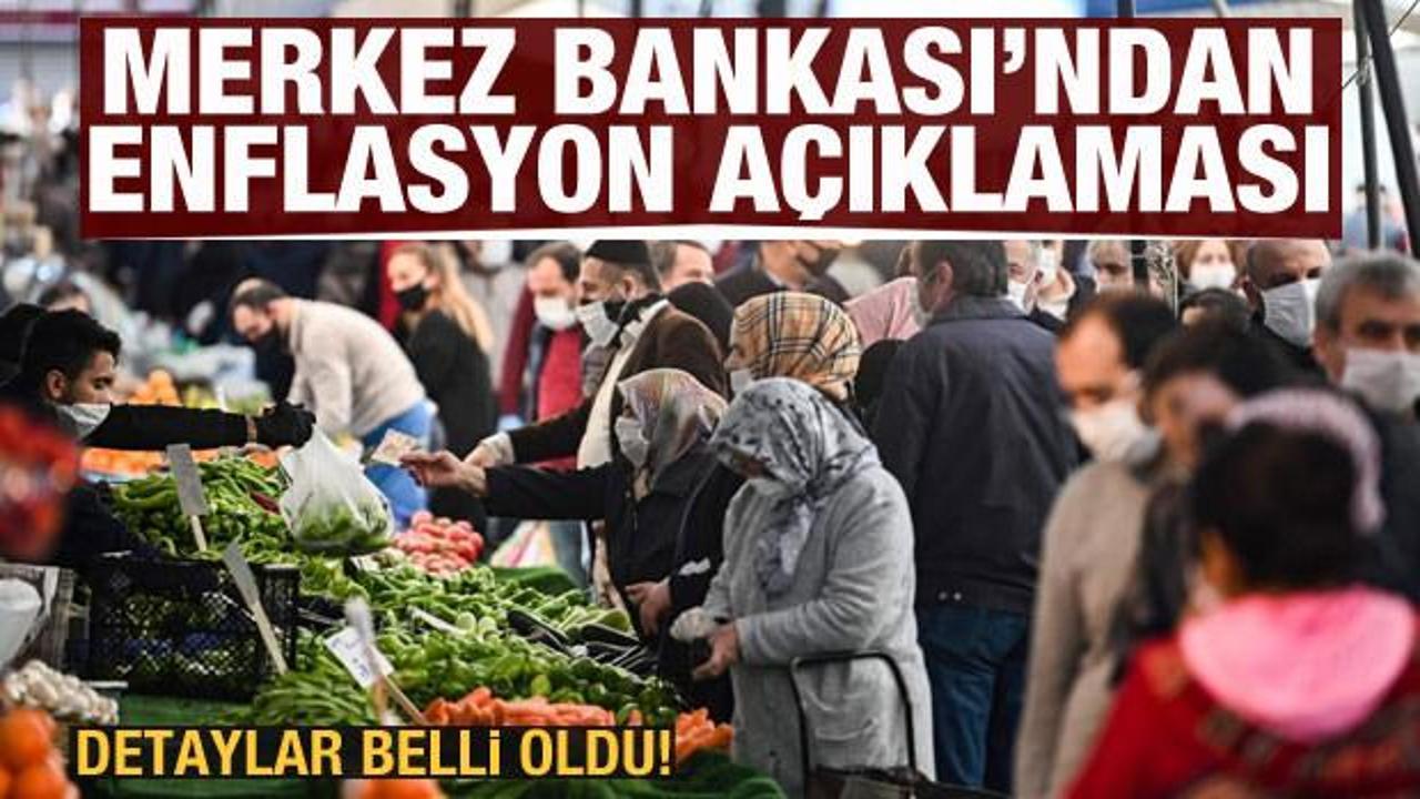 Merkez Bankası'ndan enflasyon a&ccedil;ıklaması