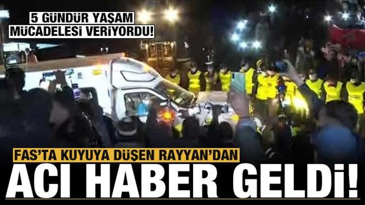 Son dakika: Fas'ta 5 g&uuml;n sonra &ccedil;ıkarılan &ccedil;ocuğun hayatını kaybettiği a&ccedil;ıklandı