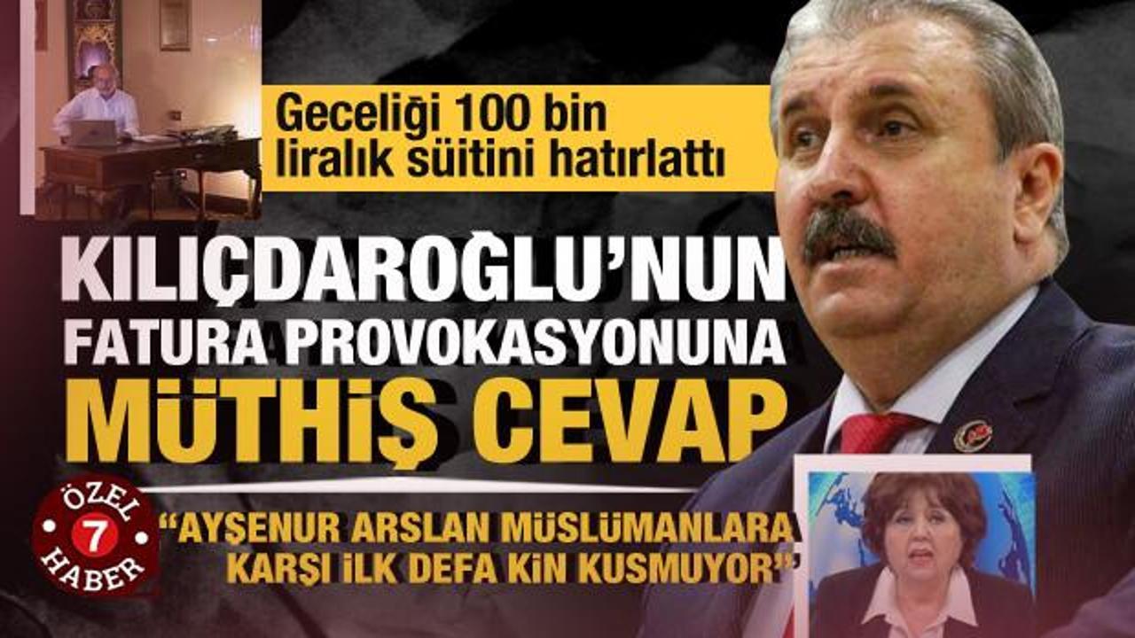 BBP Genel Başkanı Destici'den Kılıçdaroğlu'nun fatura provokasyonuna tepki
