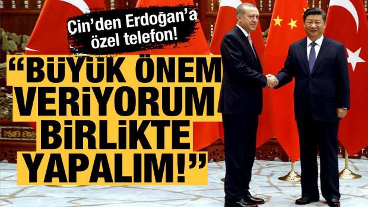 Çin Devlet Başkanı'ndan Erdoğan'a telefon: Dikkat çeken mesaj