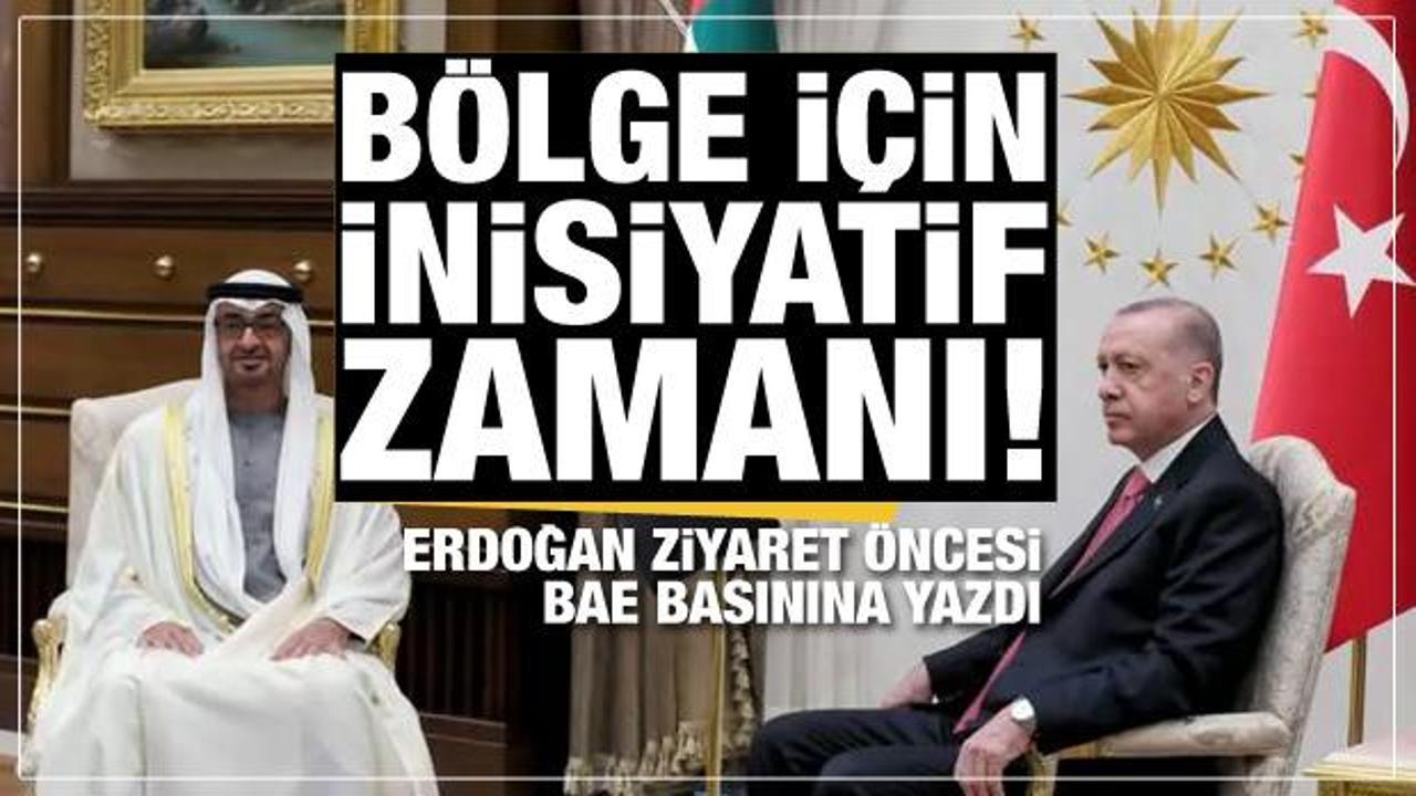 Cumhurbaşkanı Erdoğan'dan BAE ziyareti öncesi makale