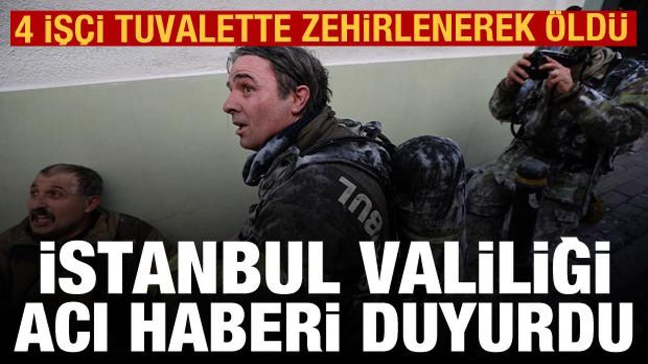 İstanbul Valiliği: Güngören'deki yangında ölü sayısı 5'e yükseldi