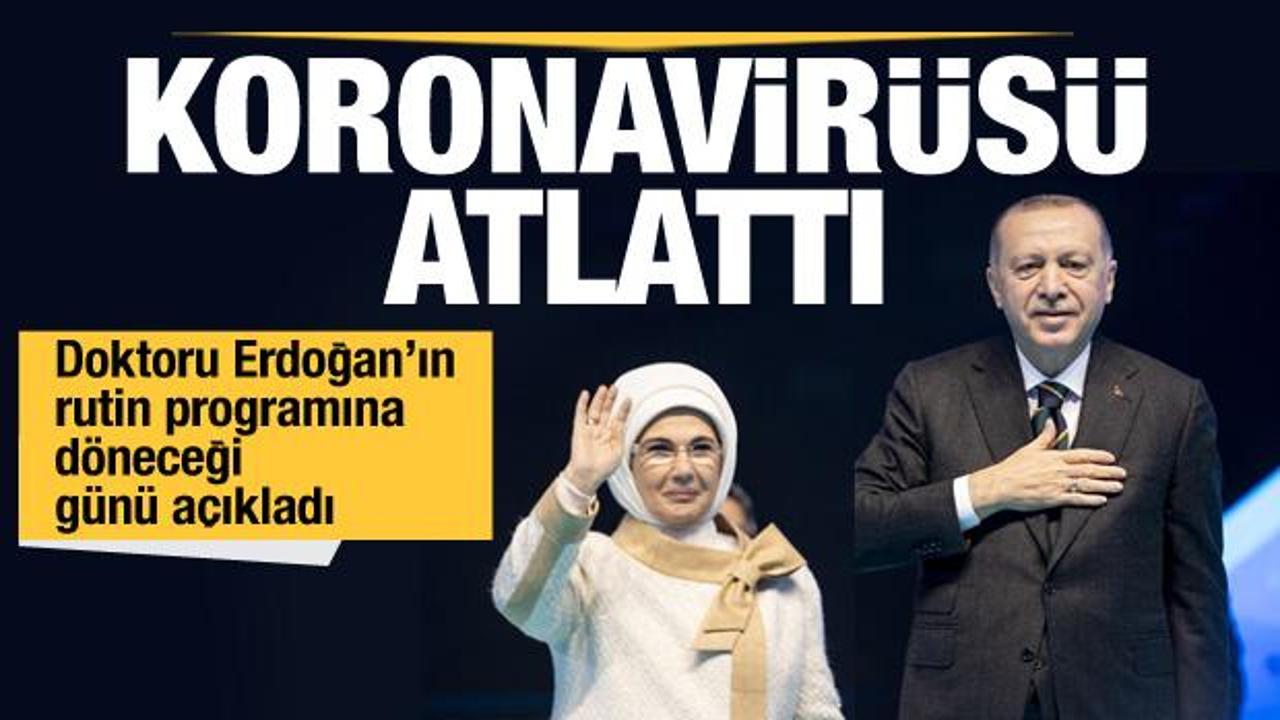 Son dakika... Cumhurbaşkanı Erdoğan'ın PCR testleri negatif çıktı