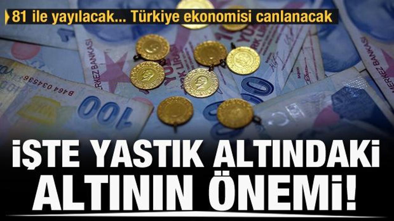 Yastık altı altın Türkiye ekonomisi için neden önemli? 