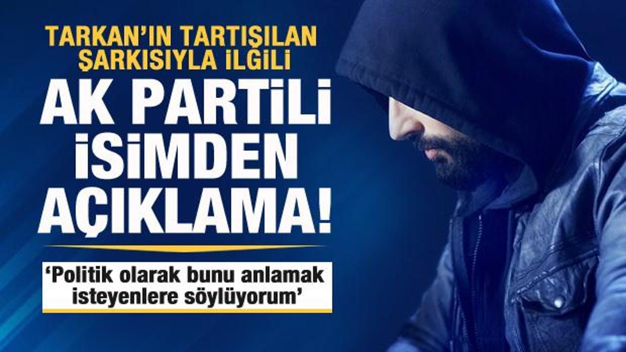 AK Parti'den Tarkan'ın 'Geççek' şarkısıyla ilgili açıklama! Canlı yayında anlamlı cevap