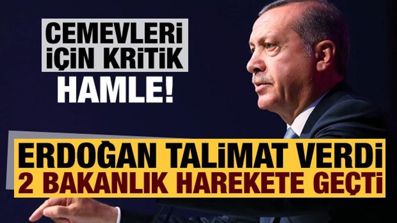 Erdoğan talimat verdi, Alevi toplumu için harekete geçildi!