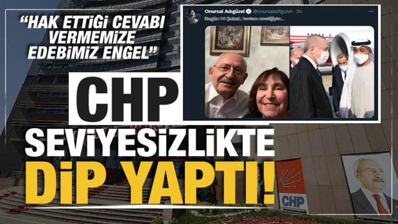 Rezil paylaşım! CHP'li Onursal Adıgüzel "14 Şubat" üzerinden Başkan Erdoğan'ı hedef aldı